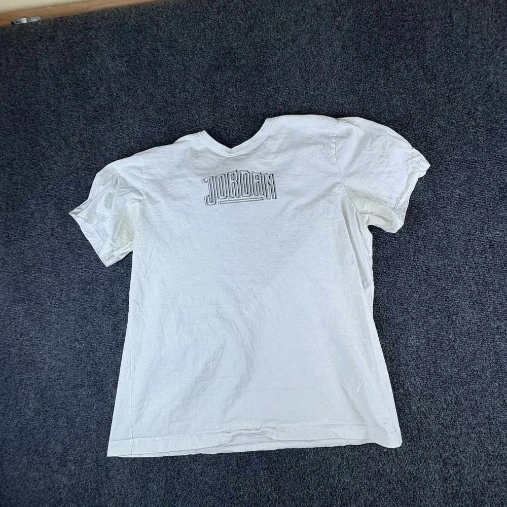 Jordan T-Shirt Mens Large White In Your Dreams In Your Nightmares Graphic Cotton